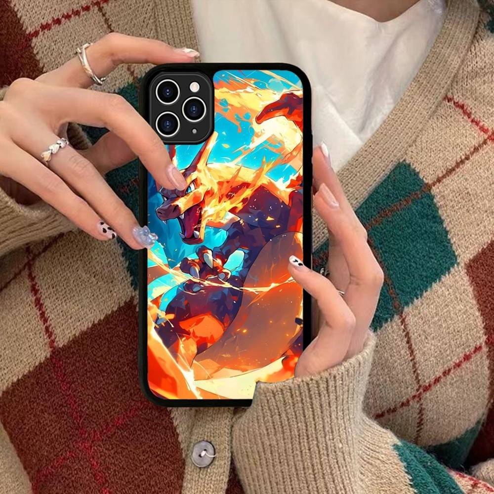 1pc Popular Cartoon Anime P-PokemonS Phone Case Silicone PC+TPU For For IPhone 11 12 13 14 15 16 Plus Pro Max Cover