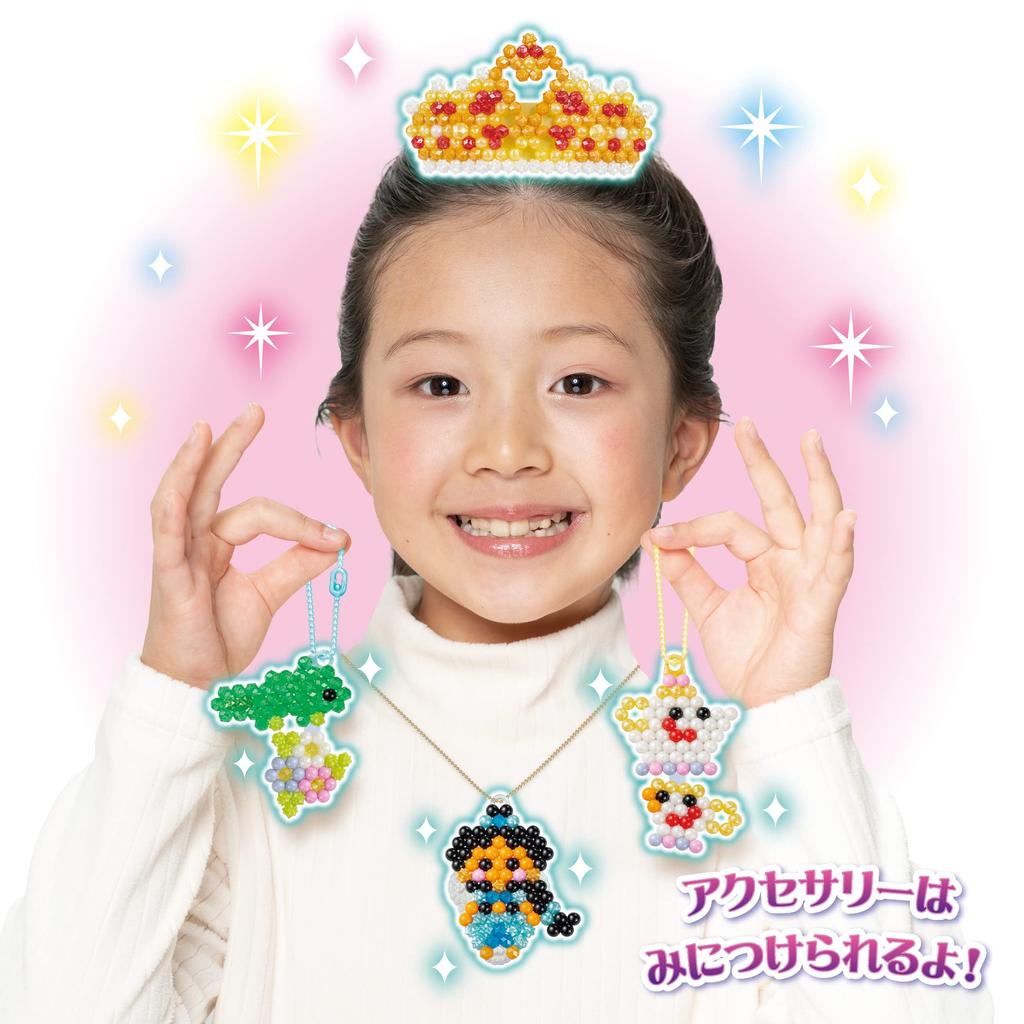 Epoch Персонаж Aquabeads продается отдельно. Набор бусин. Аксессуар принцессы. Сертификация ST Mark. Игрушка для детей от 6 лет. Водяные палочки с игрушкой для приготовления воды.