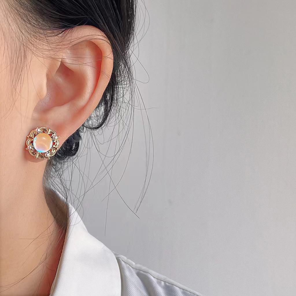 Доброе утро! Серьги ручной работы «Звездное небо» в стиле ретро для женщин — модный, уникальный дизайн.