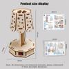 Wood Craft Kit Colorful Small Table Lamp Diy Science Building Projects 3D Wooden Puzzles Assembly Model Set Educational Toys