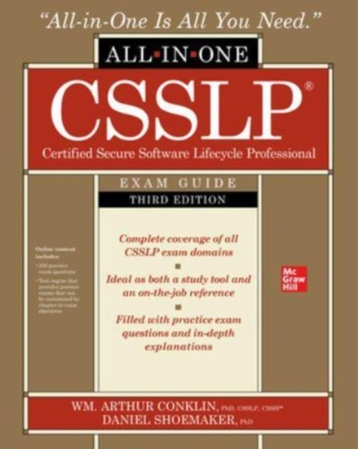 Книга CSSLP Certified Secure Software Lifecycle Professional All-in-One Exam Guide, Third Edition
