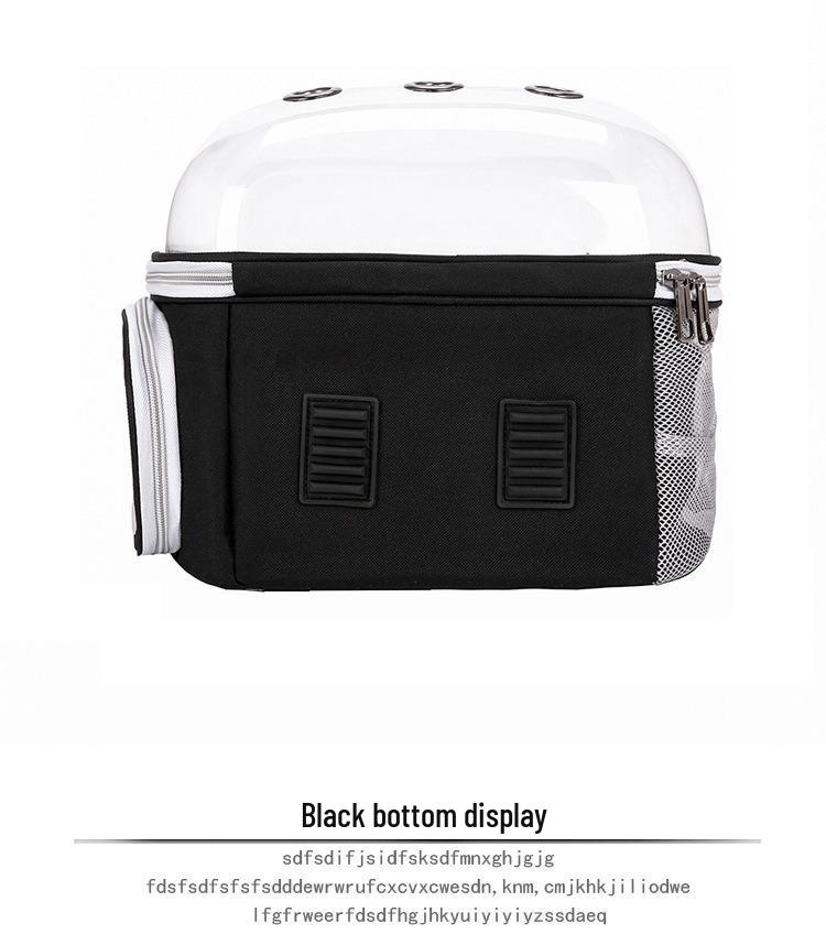 Прозрачный рюкзак для кошек и собак - Большая сумка для выгула питомцев