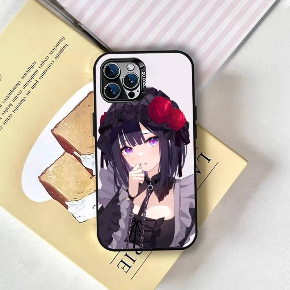 Чехол для телефона Shizuku Kuroe Marin Kitagawa Для iPhone 17,16,15,14,13,12,11 Plus,Pro Max,XS,Цветной Серебряный Покрытый Внутренний Чехол