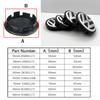 T31GT 4pcs 55mm 56mm 65mm 70mm 76mm Car Wheel Center Caps Hubcap Cover for VW Volkswagen Jetta MK5 Golf Passat styling 6N0601171