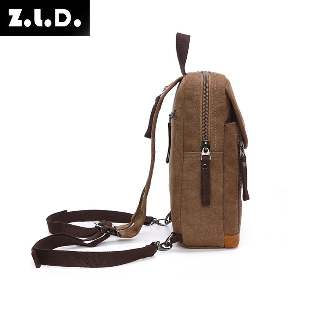 Мини-рюкзаки женские многофункциональные карманы Mochila высшего качества холст городские классические маленькие короткие сумки для iPad короткие прочные простые