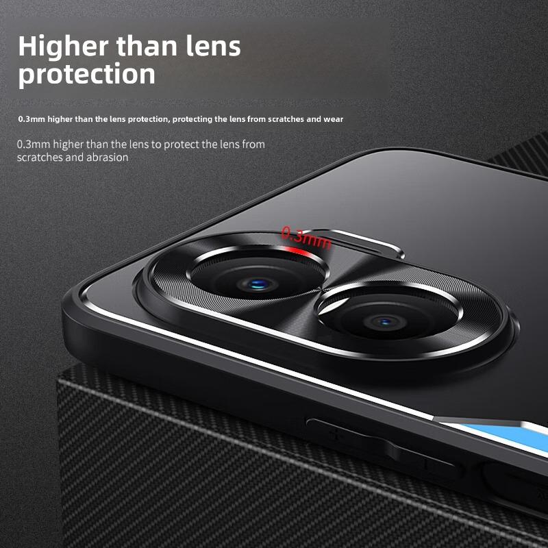 Деловой Матовый Алюминиевый Сплав Чехол для POCO X8 Pro X8 Pro Max Redmi Turbo 5 5Max Ударопрочный Защита от Отпечатков Пальцев Защита Объектива