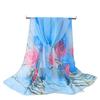 Chiffon Scarf for Women In Summer Ethnic Style New Style Gauze Scarf Korean Version for Women Versatile Sun Protection Shawl