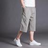 Мужские летние дышащие шорты Пятиминутные шорты Хлопковые спортивные шорты с несколькими карманами