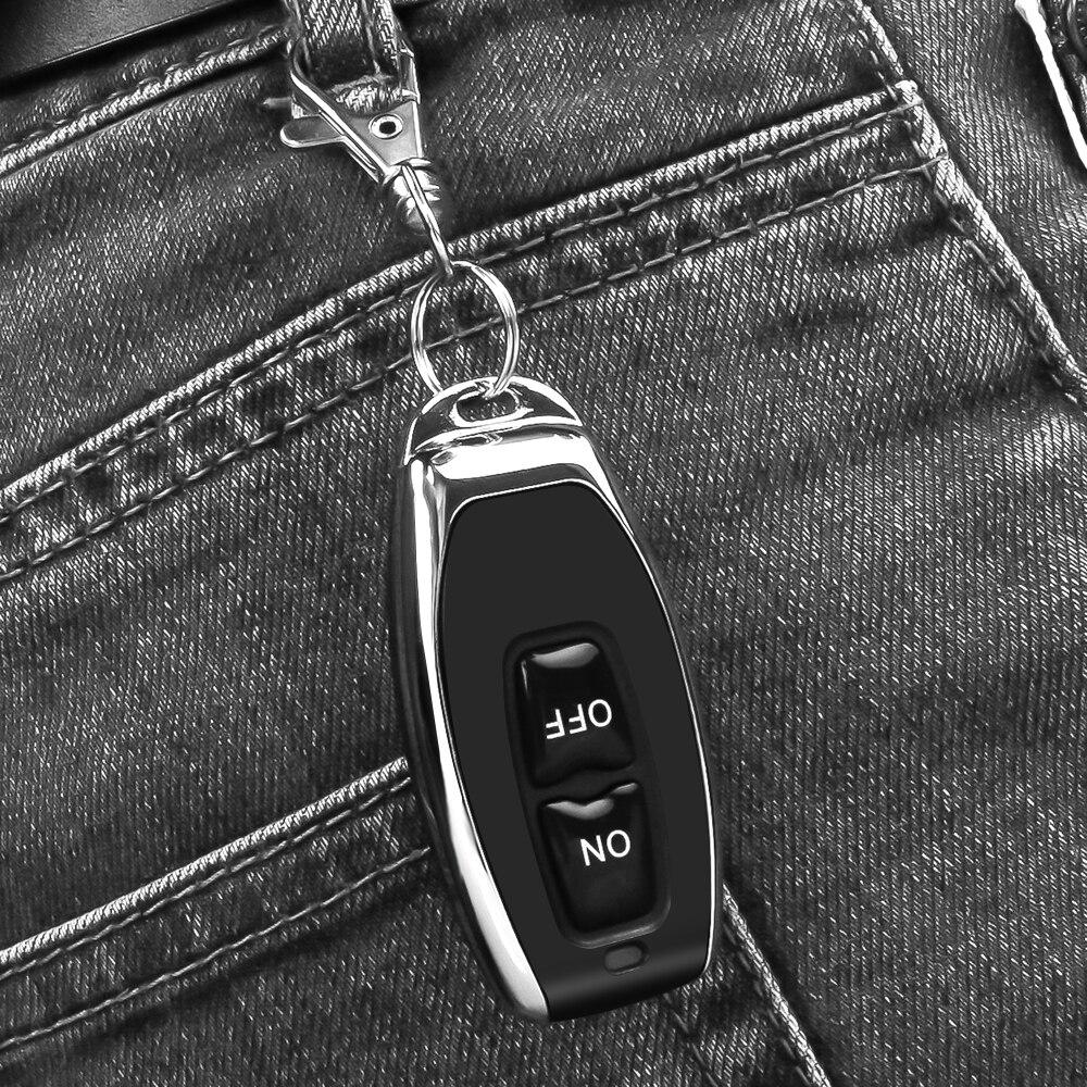 Пульт дистанционного управления 433 МГц, переключатель RF для релейного приемника переменного тока, беспроводной универсальный копирующий пульт дистанционного управления