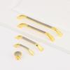 Modern Luxury Cupboard Zinc Alloy Cabinet Door Handle Drawer Handles Wardrobe Door Knob