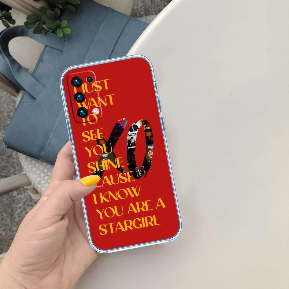 The Weeknd Transparent Phone Case for Samsung Galaxy A04 A04S A14 A23 A34 A54 M23 M33 M52 M53