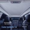Силиконовая шторка на крышу с эффектом замши для BYD Tang, Han, DM, Yuan, UP, Plus и Qin L