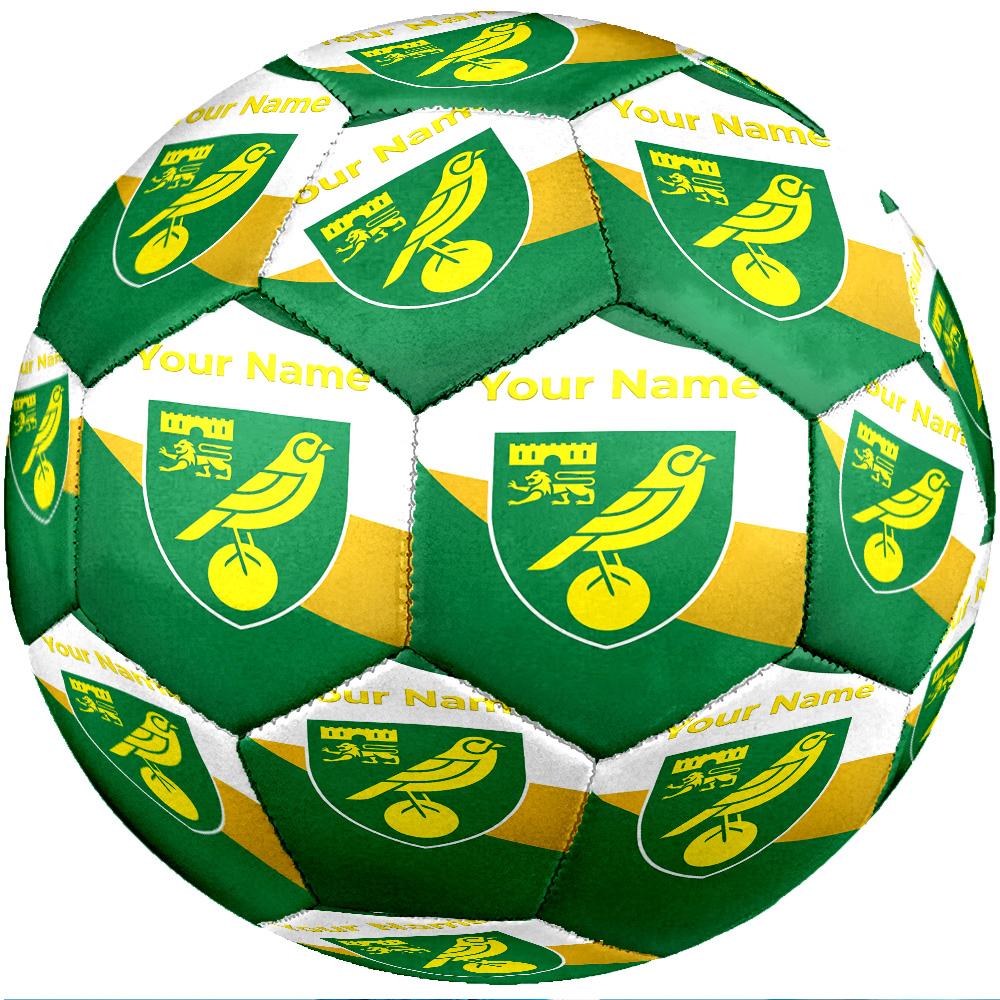 Norwich City Fashion Size 5 Football Wearproof Non‑Slip Soccer Ball For Sports Training Entertainment Use