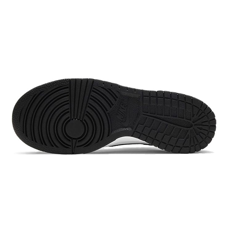 Nike Черные белые детские кроссовки Dunk Low GS CW1590-100
