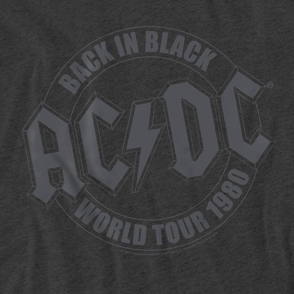 AC/DC Unisex Adult Tour Emblem T-Shirt