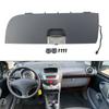 Черная крышка бардачка для автомобиля Toyota Aygo 2005-2014, Citroen C1 2005-2014, Peugeot 107 2005-2014. Номер детали: PZ416-93403-00 / 962293