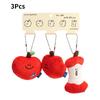 Adorable Second Morning Sweet Potato Apple Plush Keychain Cute Hanging Ornament