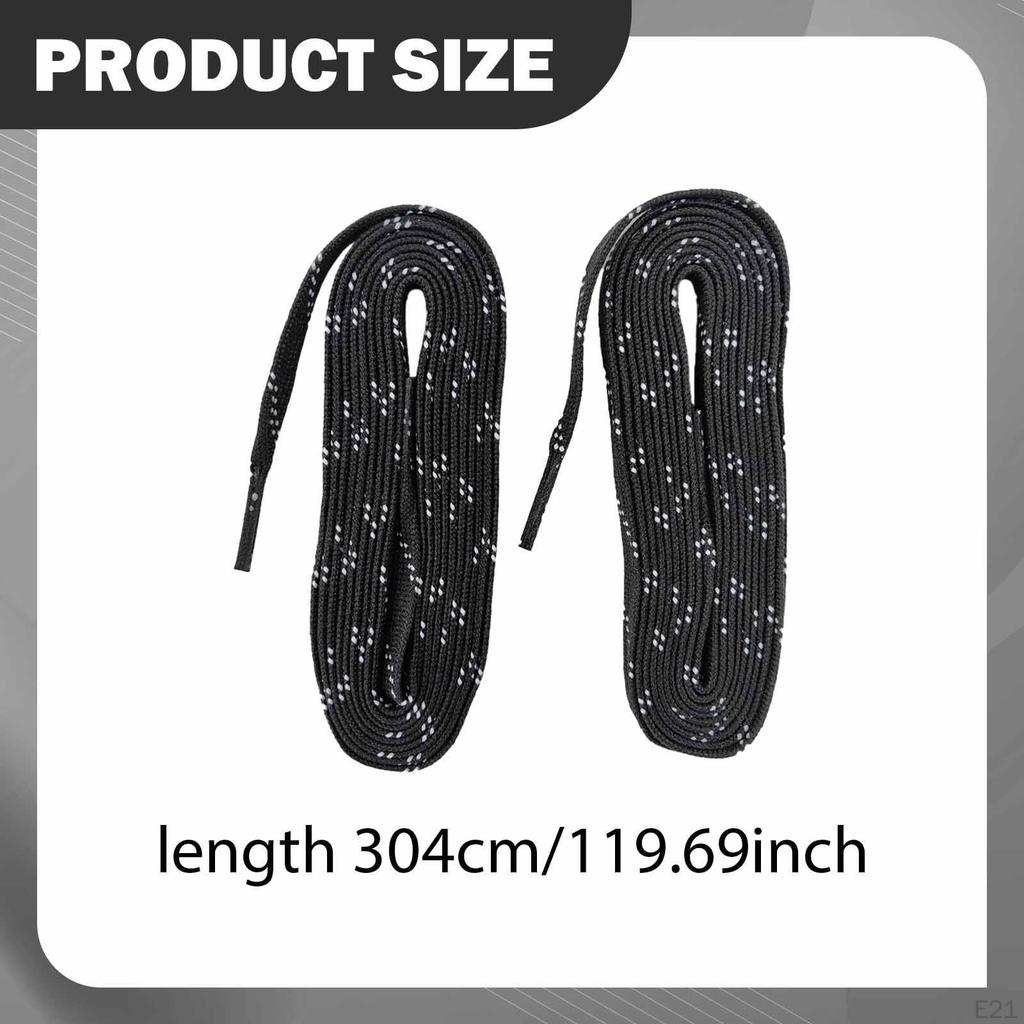 Hockey Skate Laces Boots Multipurpose Flat Figure