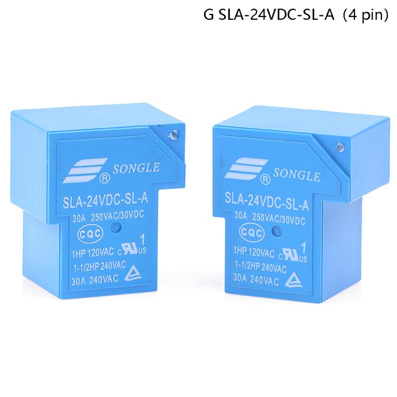 2 шт./лот 4/5/6-контактное силовое реле Sla-5Vdc-Sl-C Sla-12Vdc-Sl-C Sla-24Vdc-Sl-C