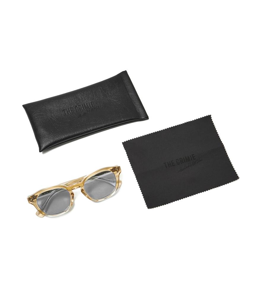 Солнцезащитные очки CRIMIE Mike Boston Biker Shade Защита от УФ Легкие Регулируемая посадка Унисекс Прозрачный Черный