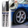Gloss Black Rim Touch-Up Paint Pen Quick Drying Easy-to-Use Compact Size Portable Reusable Car Wheel
