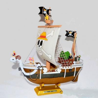 Фигурка One Piece Корабль One Piece Солнечный Ветер Мели Анимационная модель Трендовая игрушка Украшение