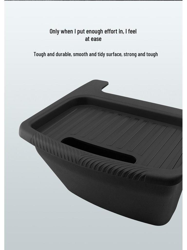 Tesla Model YY L Rear Seat Trash Can Storage Box