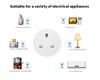 Graffiti ZigBee UK Smart Socket 16A with Alexa Integration and Metering Statistics.