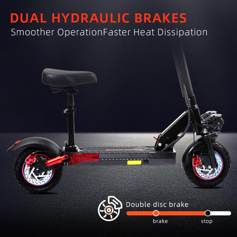 US EU UK Warehouse Hot Sale 48V 15Ah Electric Scooter With Off-Road Tires Adults Durable EScooter Trotinette Electrique