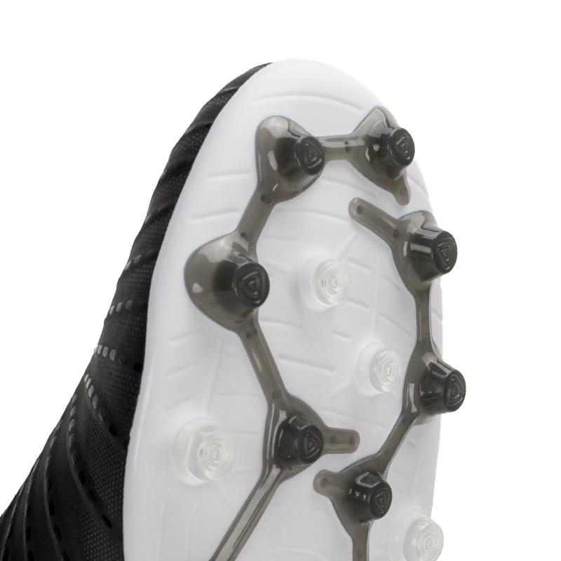 Puma King Ultimate Comfortable Mg (Rubber Short Studs) Artificial Grass Football Shoes Men Football Shoes Black Gray 107868-01