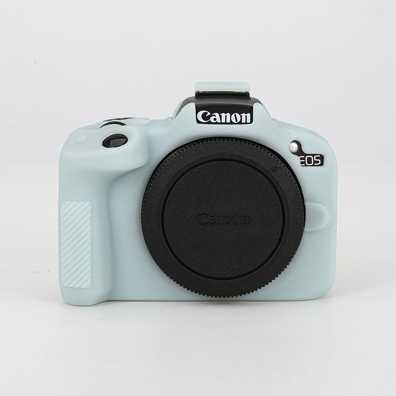 Силиконовый чехол для беззеркальной камеры Canon EOS R50 - Защитная мягкая сумка для фотографии