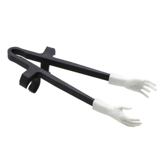 Ergonomic Finger Tongs for Gaming Chopsticks Gamers, Portable Lightweight PLA Tongs, Reusable Snack Clip Chips Hands Free Clips Video And Office Work