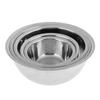 Bowl Mixing Bowls Stainless Steel (Set of 5) Household Nesting Whisking Bowls Kitchen Salad Food Baking Supplies Storage Container