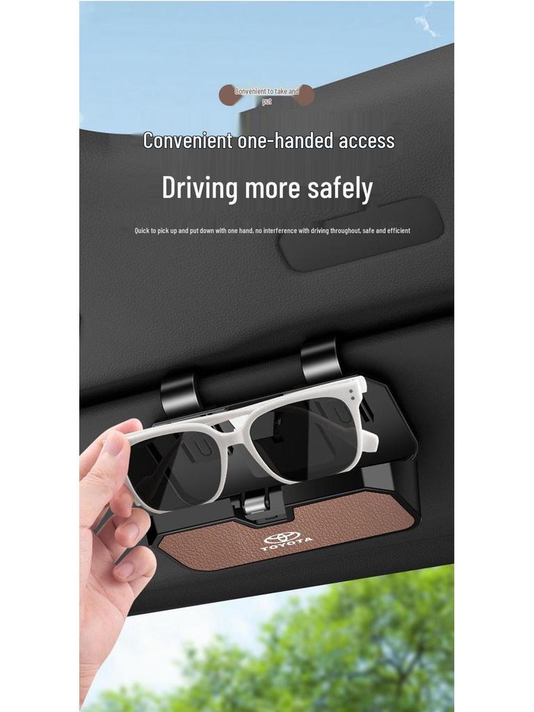 Держатель для очков и чеков для Toyota Corolla, Camry, RAV4 и Sienna