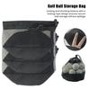 1/2 шт. сумка для мячей для гольфа нейлоновая сетка сумка для хранения мячей для гольфа затягивающиеся тройники для гольфа