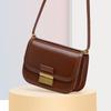 Guangzhou Women's Bag Generation High-end Leather Bag Niche Underarm Bag Lock Organ Crossbody Shoulder Bag