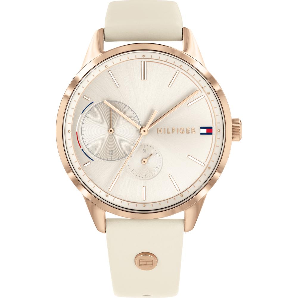 Tommy Hilfiger Женские кварцевые часы Brooke с бежевым кожаным ремешком 1782022