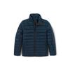Casual Water-Resistant Stand Collar Quilted Jacket Men Jackets Deep-Navy A2ENZ-433