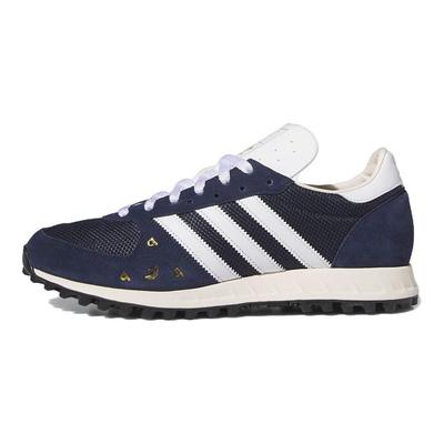 Мужские кроссовки Pop Trading Company x TRX Vintage Collegiate Navy Синий Облачно-белый Меловой белый IE3407