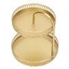 4pcs 2 Tier 2 Tier Cupcake Stand Gold Fruit Stand Organizer 2 Tier Fruit Tray  For Home Kitchen