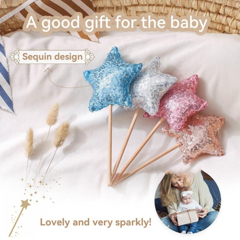 Children Birthday Party Headband Dazzlings Wand Kids Birthday Party Accessories for Children Birthday Celebrations Gift