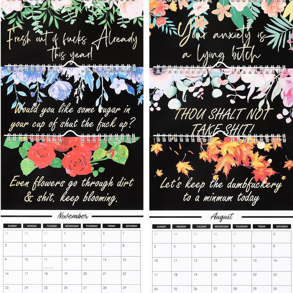 2026 Funny Mental Health Calendar