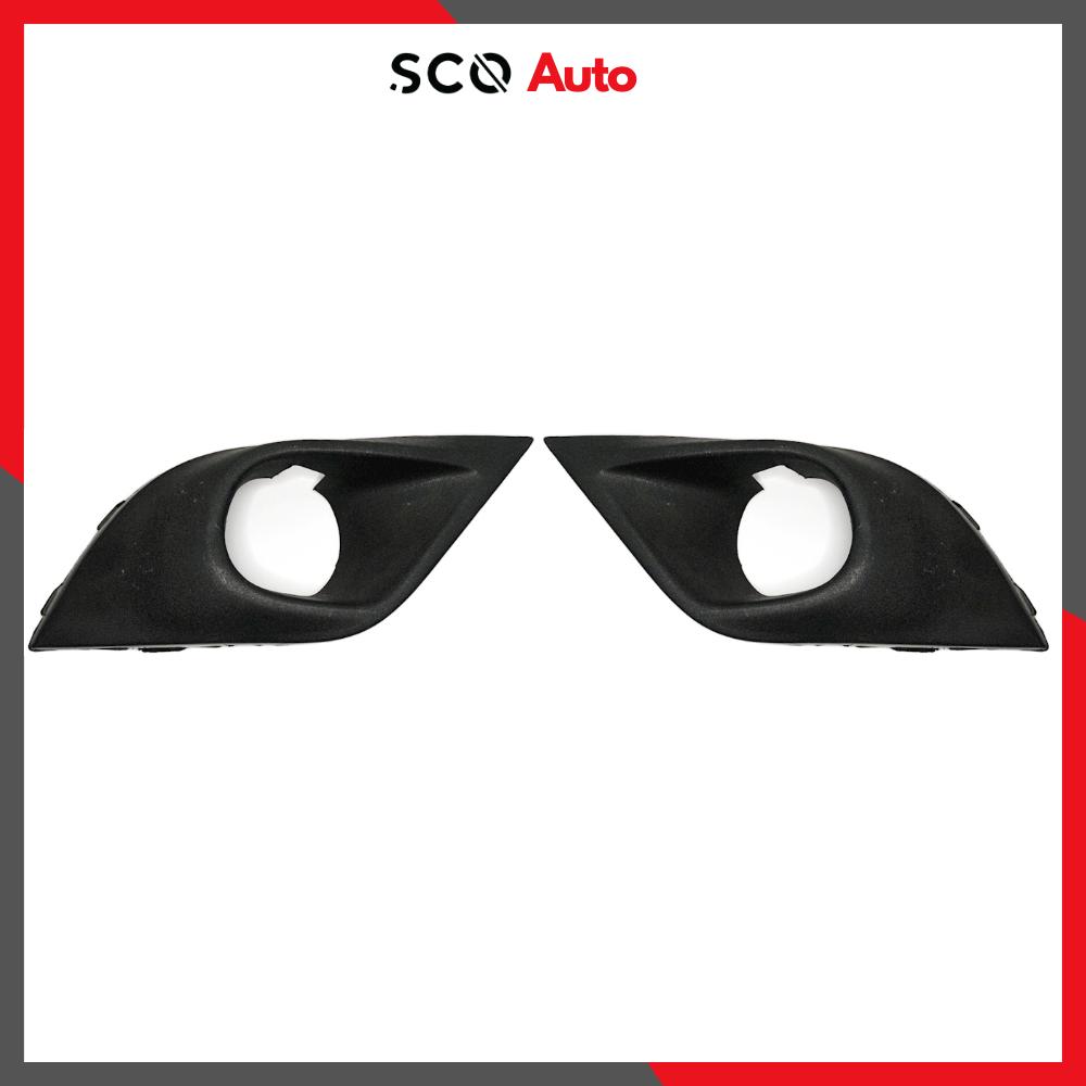 For Renault Clio Mk4 Facelift Fog Light Frame ABS Black Fog Lamp Cover Set Left Right 261A39715R 261A28633R 261A34190R