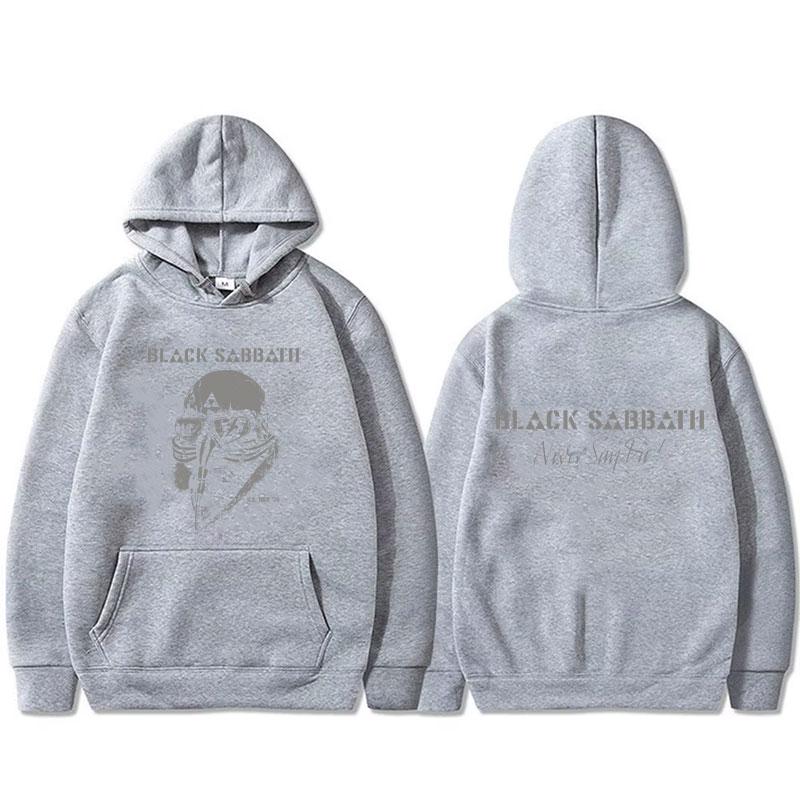 Heavy Metal Rock Band Black Sabbath Tour Hoodie Ozzy Osbourne Pullover Winter Hoodies Men Women Gothic Vintage Sweatshirt