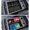 Center Console Organizer Tray For Hyundai Tucson NX4 Limited 2024 Car Central Armrest ABS Secondary Storage Box