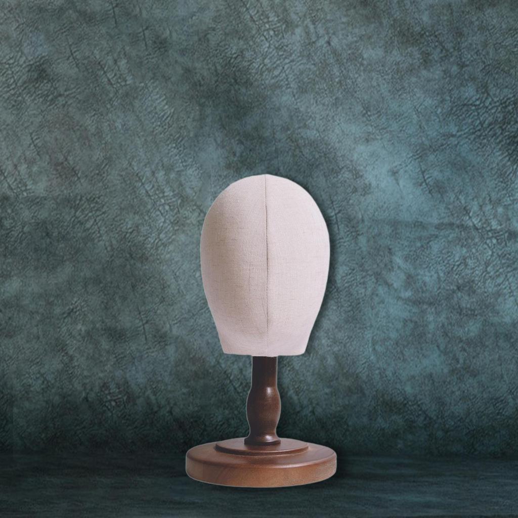Mannequin Head Manikin Model Fabric Block Hat Holder Display for Headphones