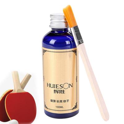 100 мл Быстрый клей Super Liquid Glue со специальной кисточкой Профессиональный клей для накладок настольного тенниса