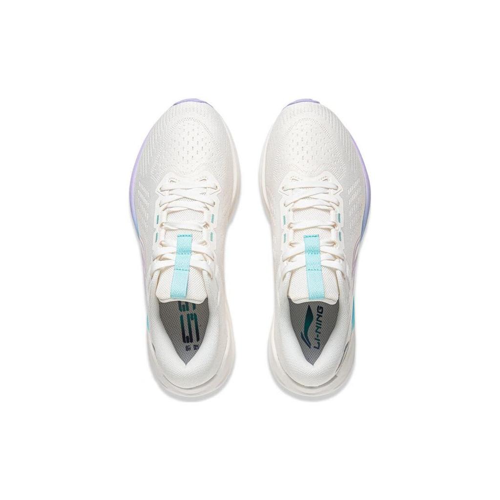 Кроссовки Li Ning Wu Shi Lite V2 легкие, высокопрочные, амортизирующие, нескользящие, износостойкие, с низким верхом, женские, белые ARST054-7