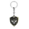 The Legend of Zeldas Pendant Keyring for Men Women Vintage Triforce Triangle Amulet Key Chain Cosplay Party Jewelry Gifts