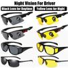 Night Vision Non-polarized Sunglasses Men Outdoor Sport Sun Glasses Day Night Vision Driver Goggles
